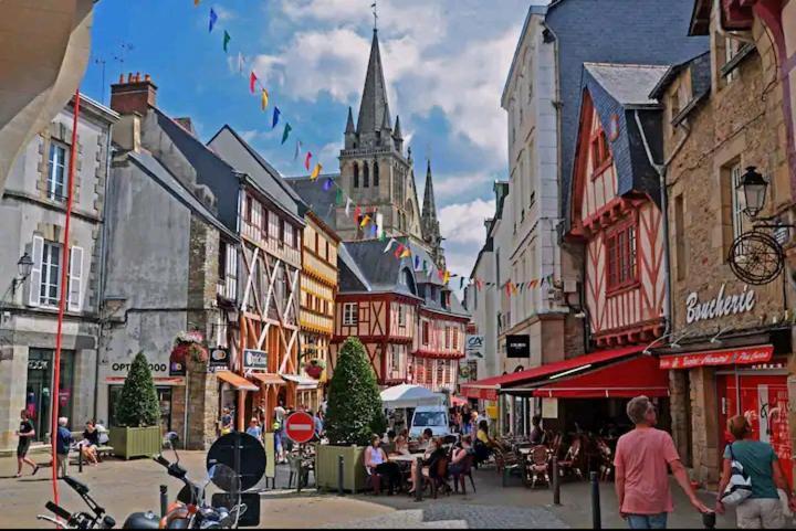 L'Urban Centre Ville Linge Cafe The Inclus Vannes Exterior foto